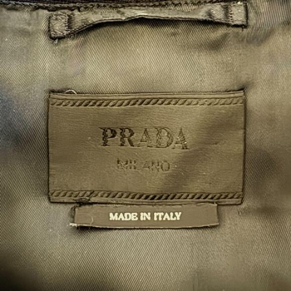 Prada AW21 Single Breasted Wool Car Coat EU56/XL - Picture 4 of 9